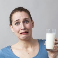 acne en magere melk