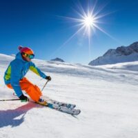 281 Speciale zonnebrand tijdens wintersport