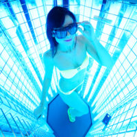 Cute,Girl,In,A,Swimsuit,In,A,Special,Cabin,With